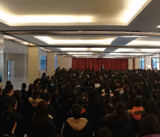 尊龙凯时科技召开2021年第一季度全员大会